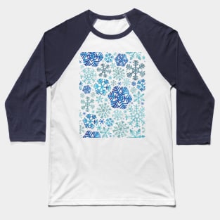 Snowflakes Baseball T-Shirt